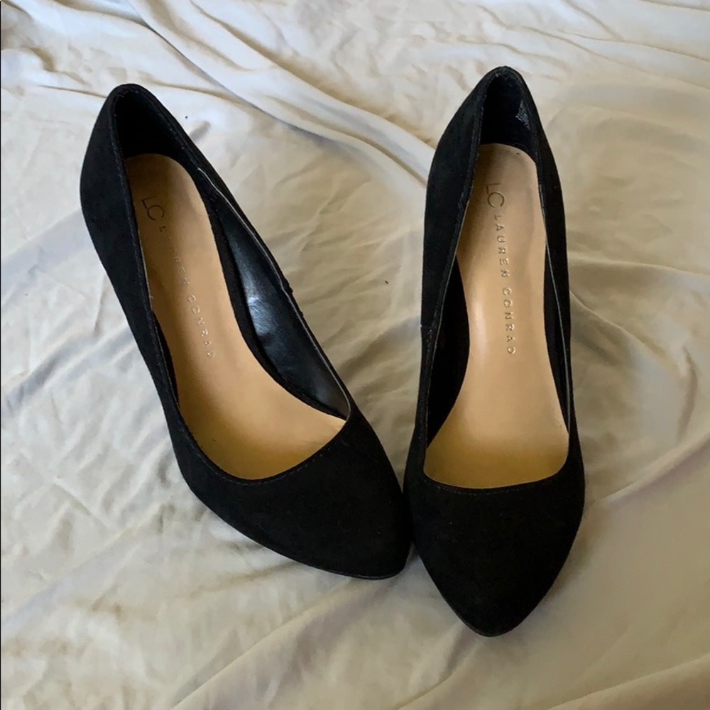 Black heels